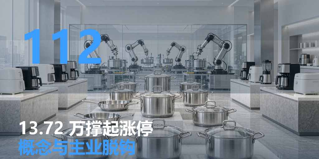 爱仕达具身智能收入 13.72 万：概念估值与主业脱钩