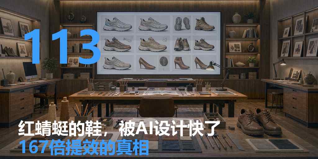 红蜻蜓的鞋，被 AI 设计快了 167 倍：中小企业转型，别一上来就喊“上大模型”